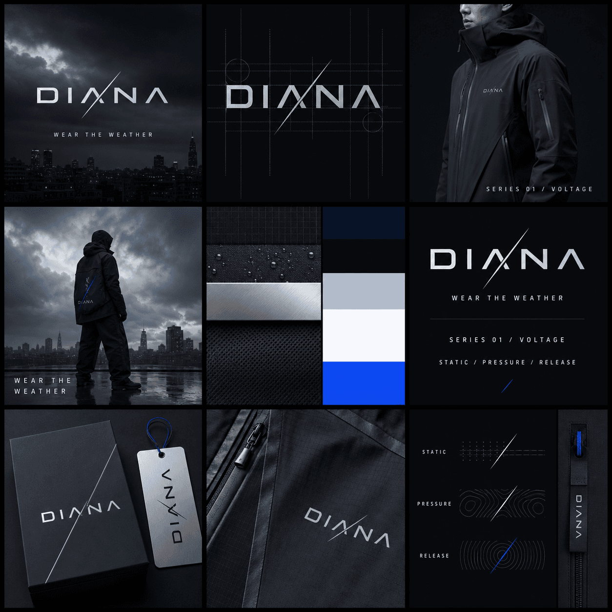 Sistema visual de marca de DIANA