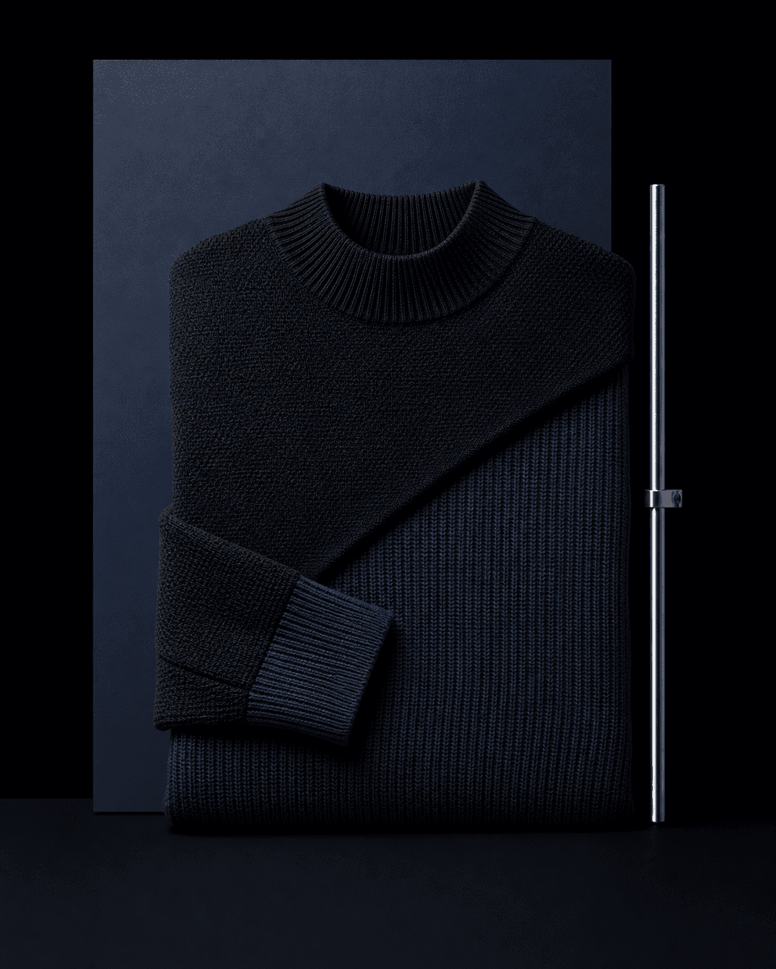 Estudio de producto del Static Knit de merino